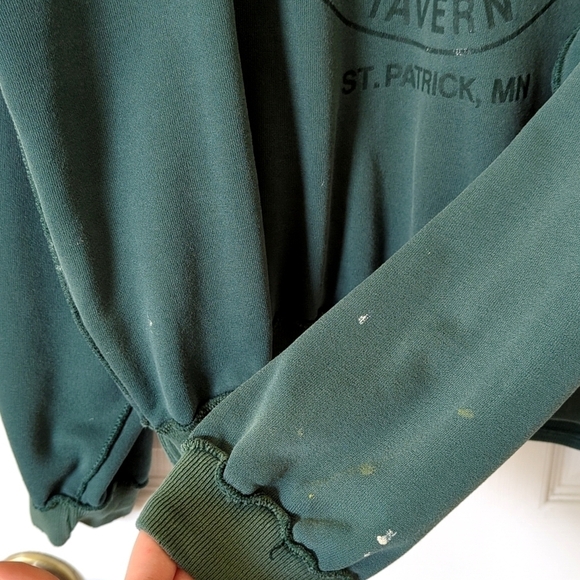 LA Loving 90's Vintage St. Patrick's Tavern Funky Reversible Crewneck Sweatshirt - Picture 13 of 15